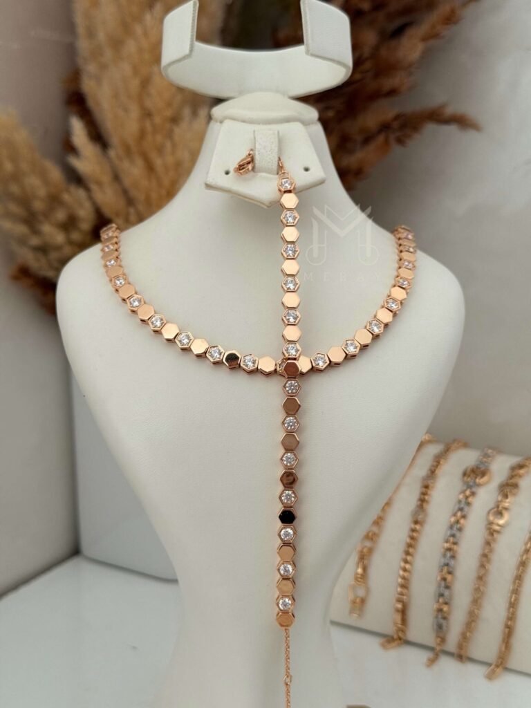 Chahda set / rose gold