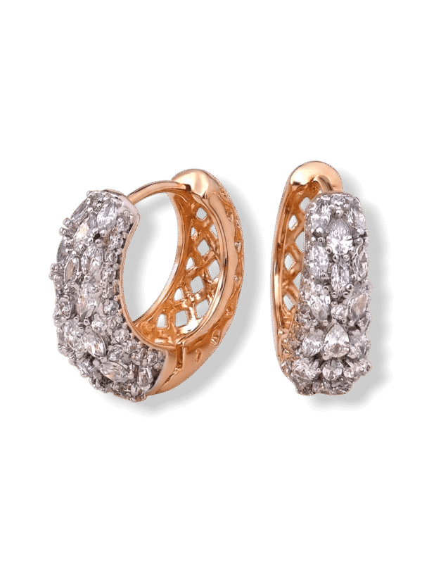 Boucles rose gold